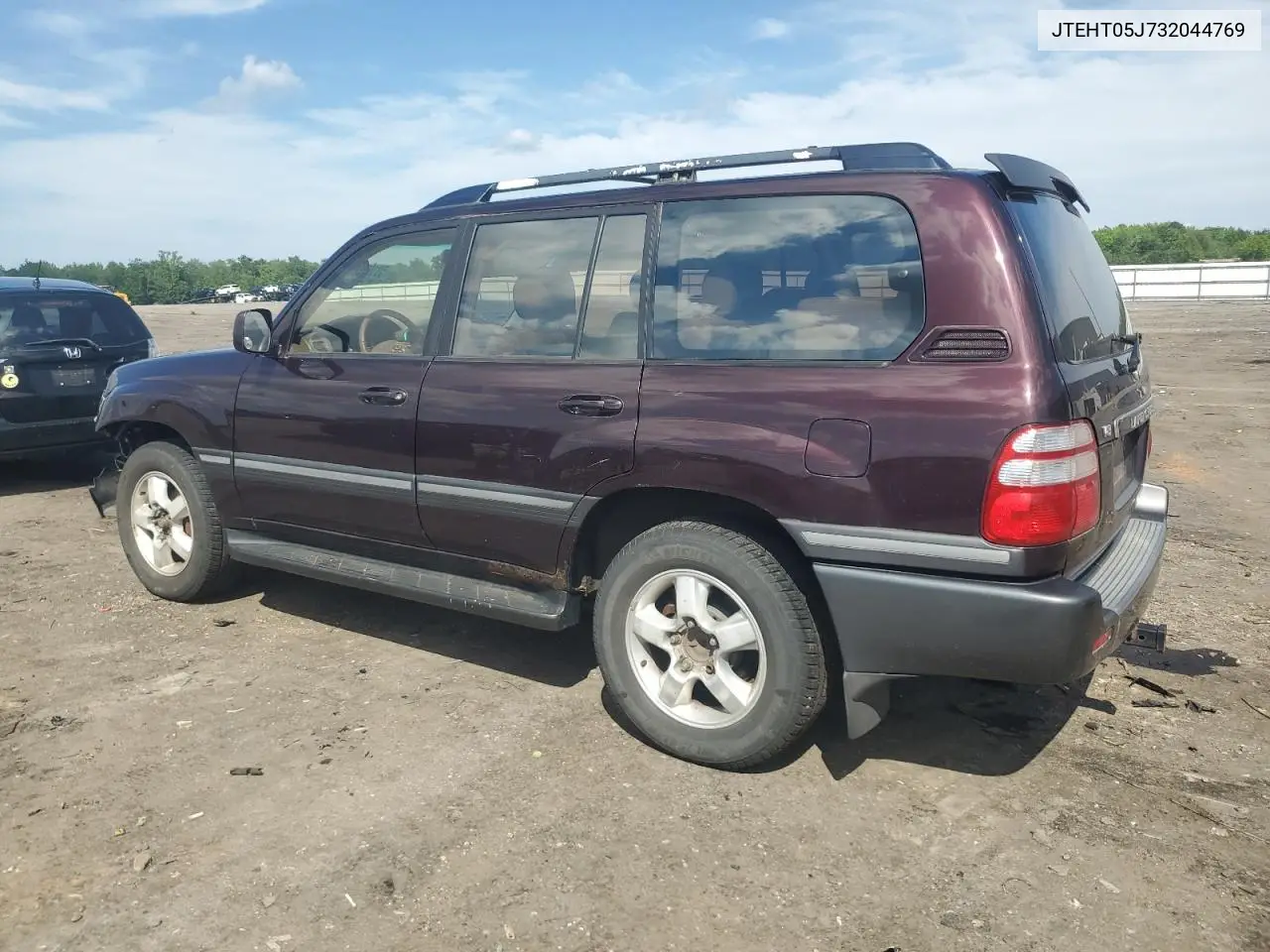 2003 Toyota Land Cruiser VIN: JTEHT05J732044769 Lot: 59198805