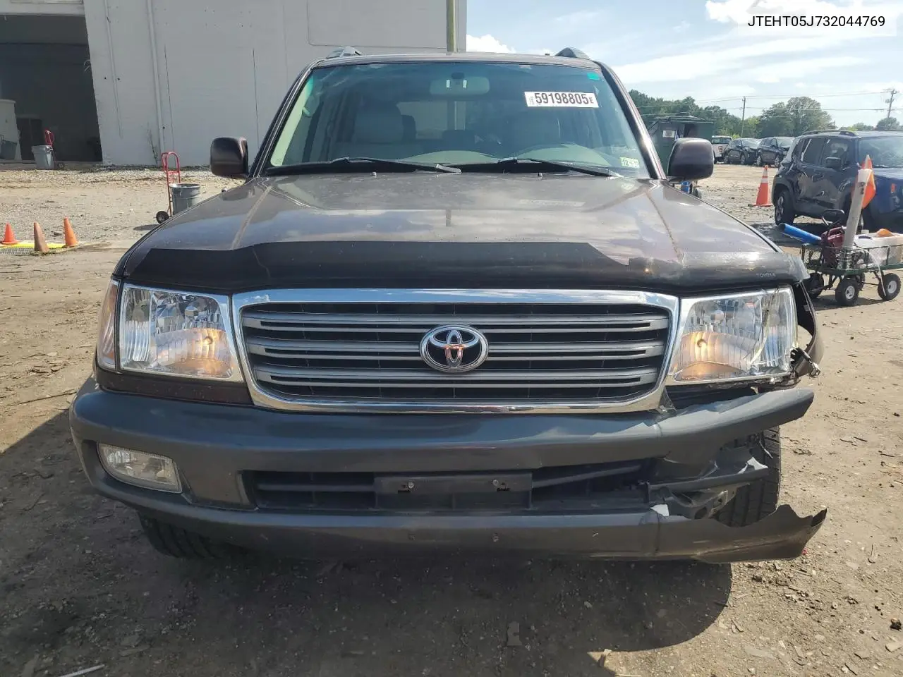 2003 Toyota Land Cruiser VIN: JTEHT05J732044769 Lot: 59198805