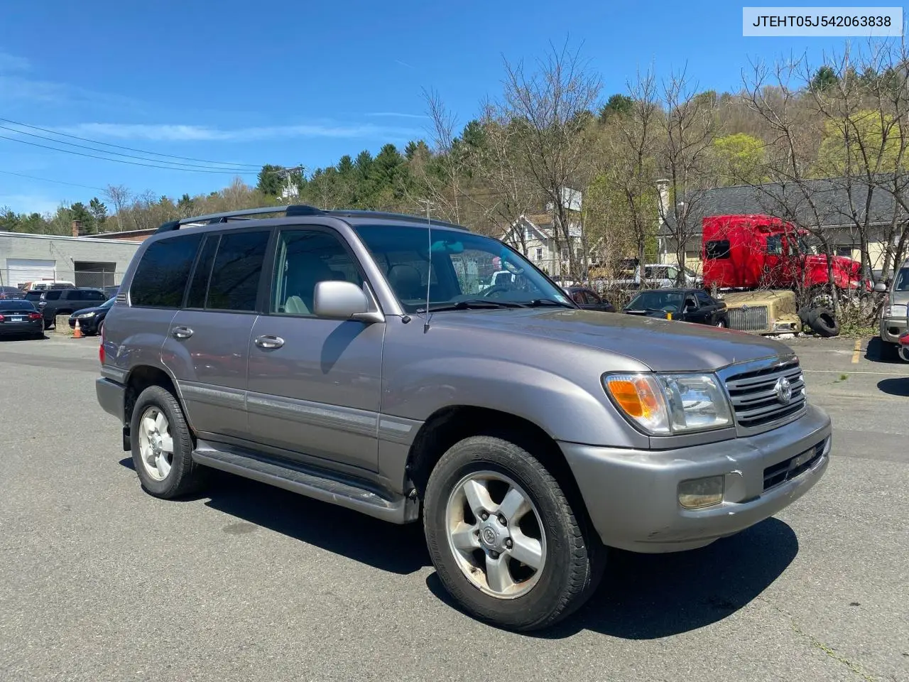 2004 Toyota Land Cruiser VIN: JTEHT05J542063838 Lot: 55477635