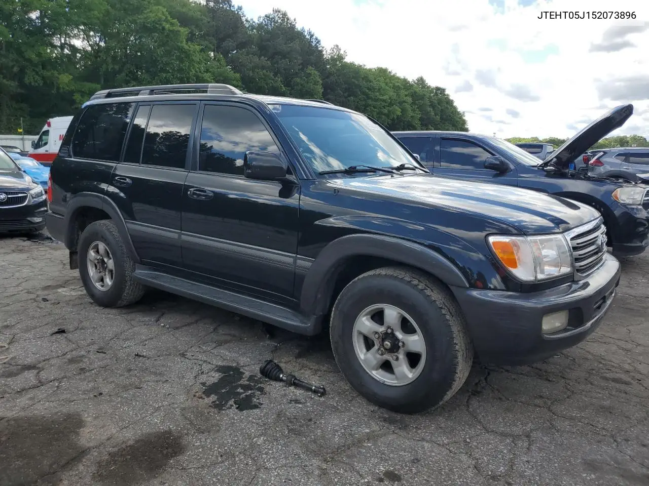 2005 Toyota Land Cruiser VIN: JTEHT05J152073896 Lot: 55521925