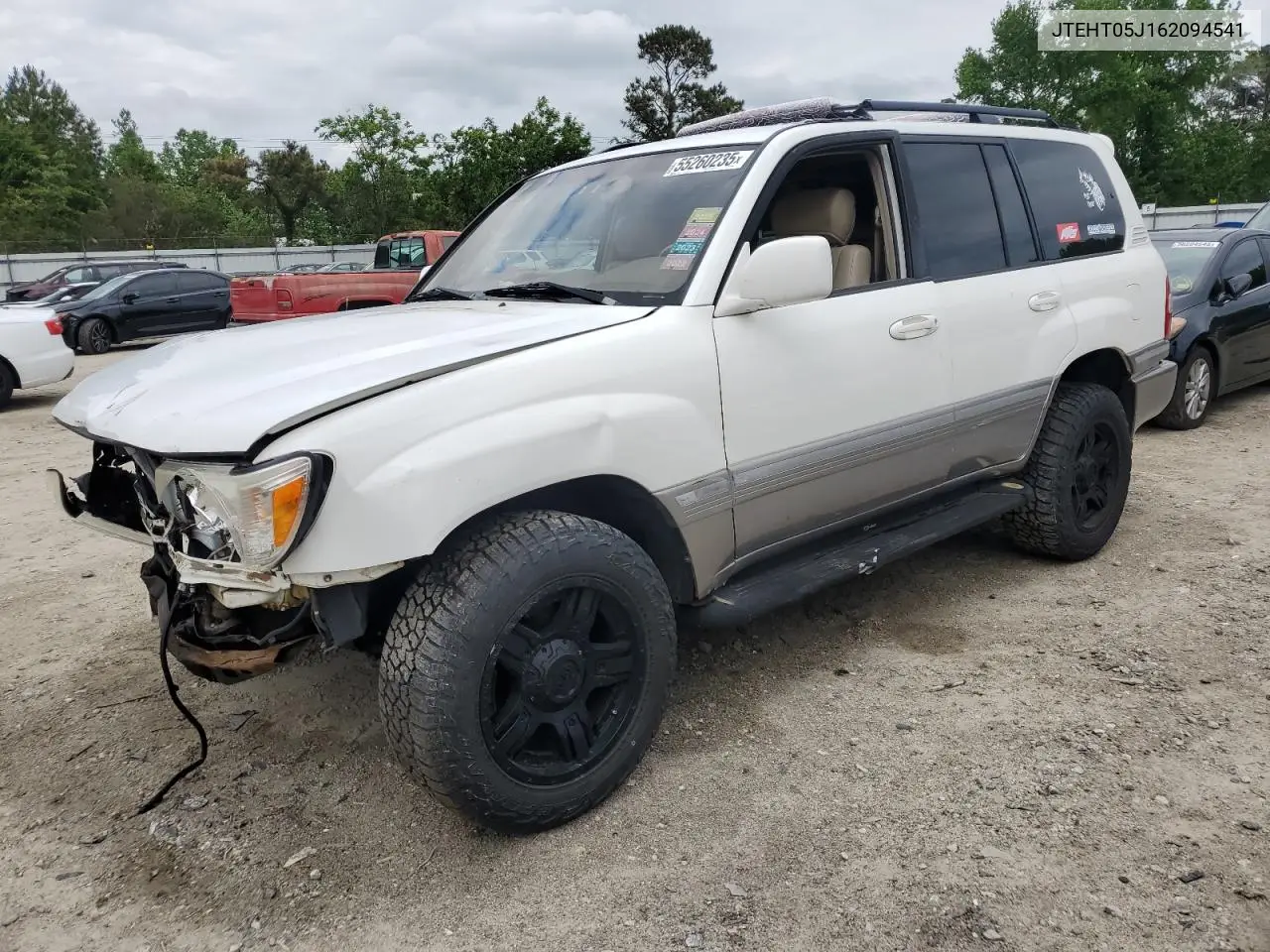 2006 Toyota Land Cruiser VIN: JTEHT05J162094541 Lot: 55260235