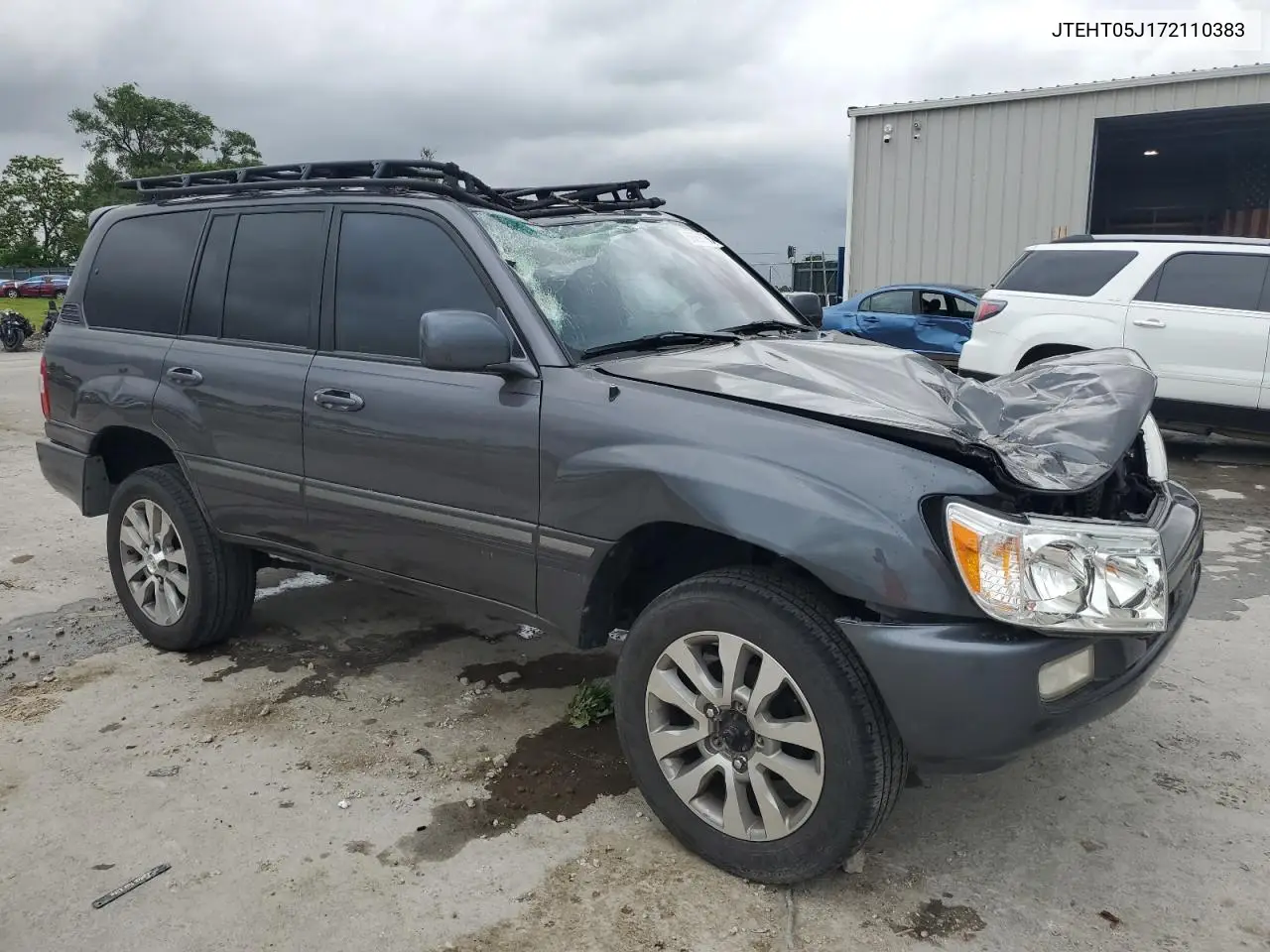 2007 Toyota Land Cruiser VIN: JTEHT05J172110383 Lot: 56296285