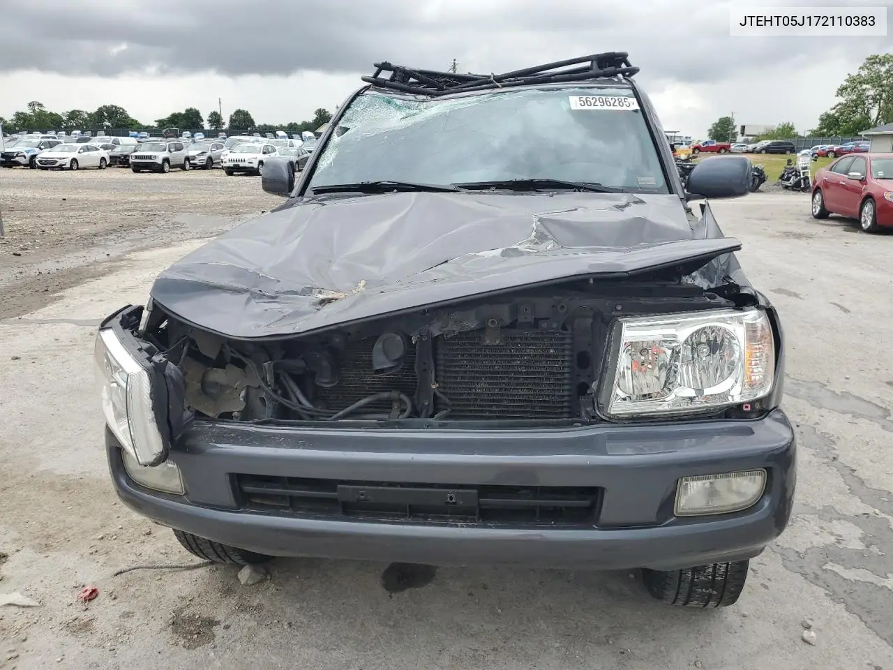 2007 Toyota Land Cruiser VIN: JTEHT05J172110383 Lot: 56296285