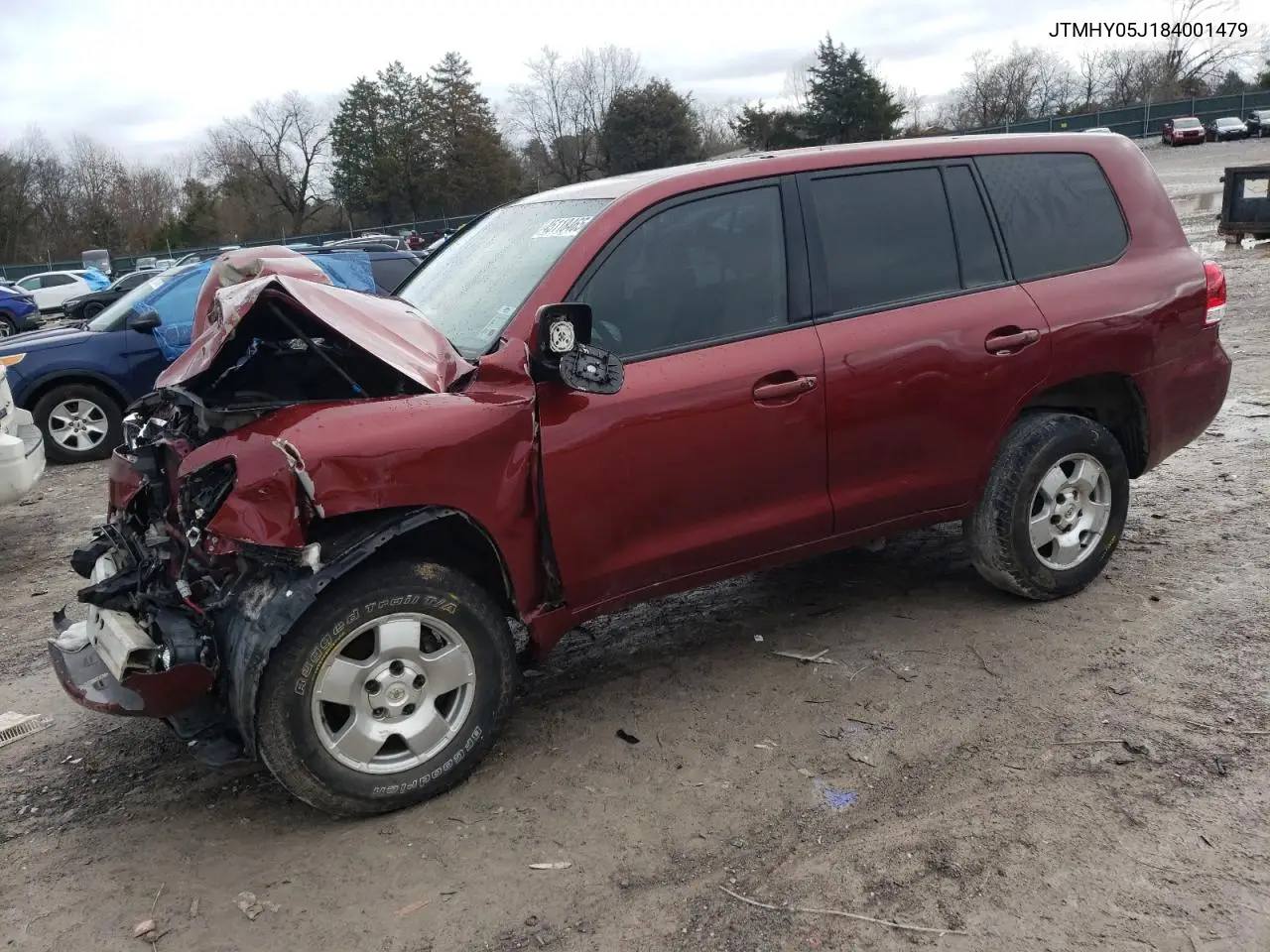 2008 Toyota Land Cruiser VIN: JTMHY05J184001479 Lot: 45118465