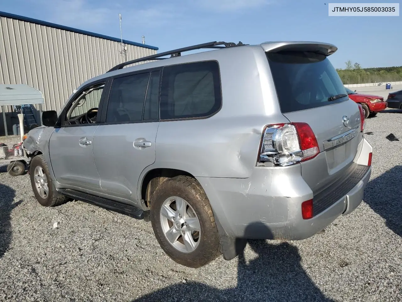 2008 Toyota Land Cruiser VIN: JTMHY05J585003035 Lot: 52439495