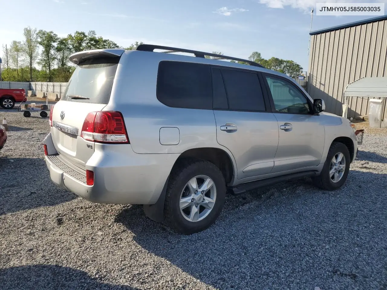 2008 Toyota Land Cruiser VIN: JTMHY05J585003035 Lot: 52439495