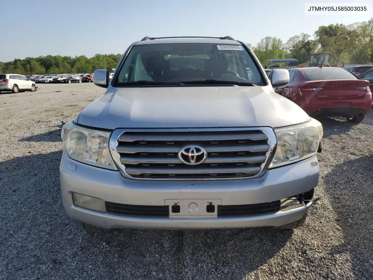 2008 Toyota Land Cruiser VIN: JTMHY05J585003035 Lot: 52439495