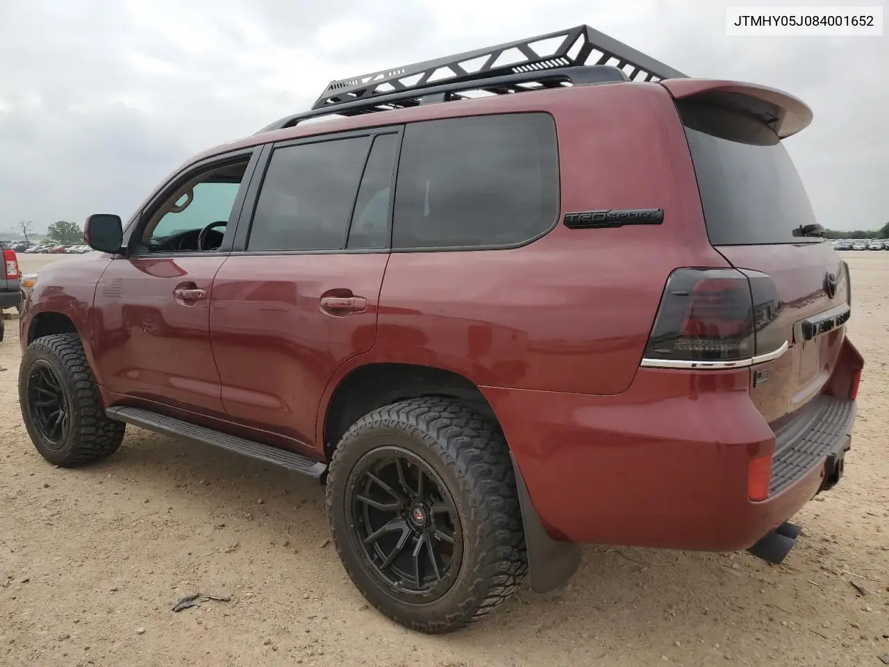 2008 Toyota Land Cruiser VIN: JTMHY05J084001652 Lot: 55292685