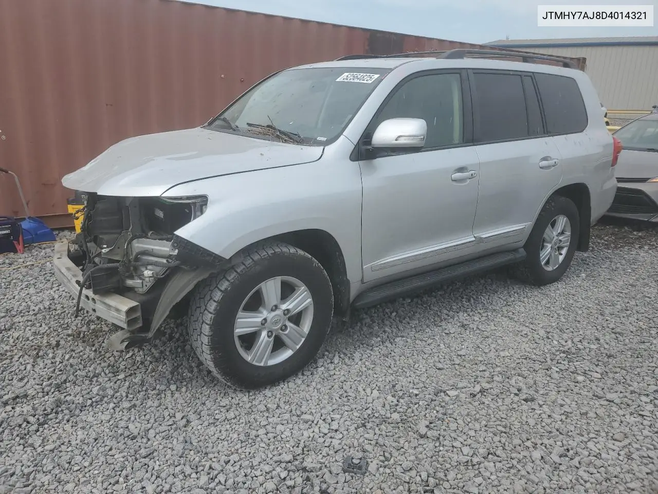 2013 Toyota Land Cruiser VIN: JTMHY7AJ8D4014321 Lot: 52564825