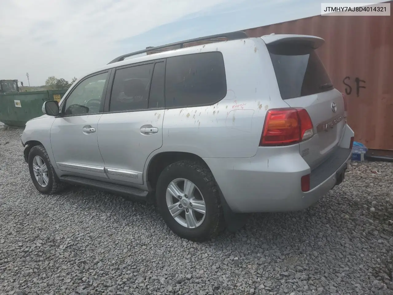 2013 Toyota Land Cruiser VIN: JTMHY7AJ8D4014321 Lot: 52564825