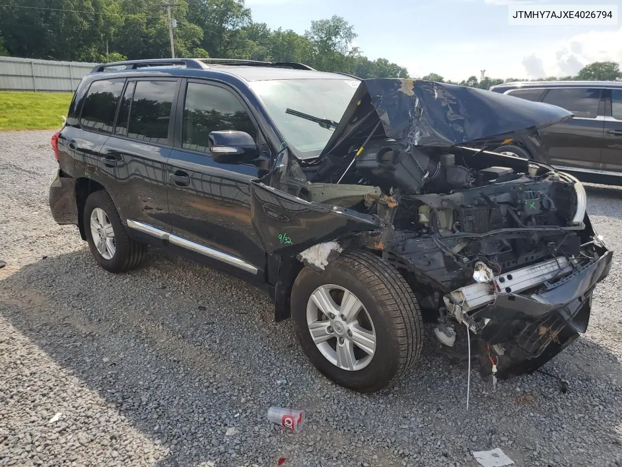 2014 Toyota Land Cruiser VIN: JTMHY7AJXE4026794 Lot: 62841925