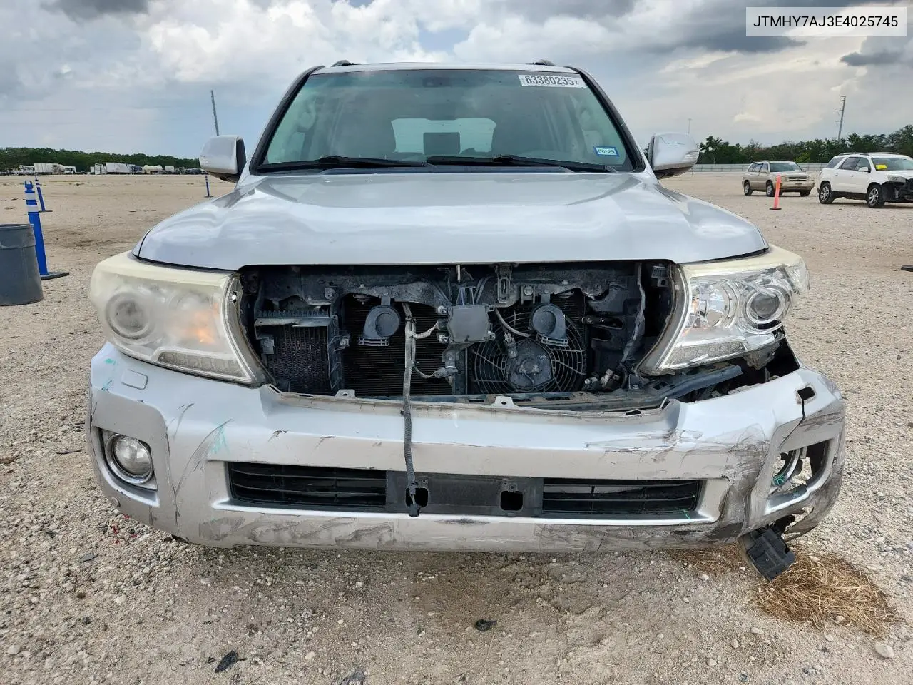 2014 Toyota Land Cruiser VIN: JTMHY7AJ3E4025745 Lot: 63380235