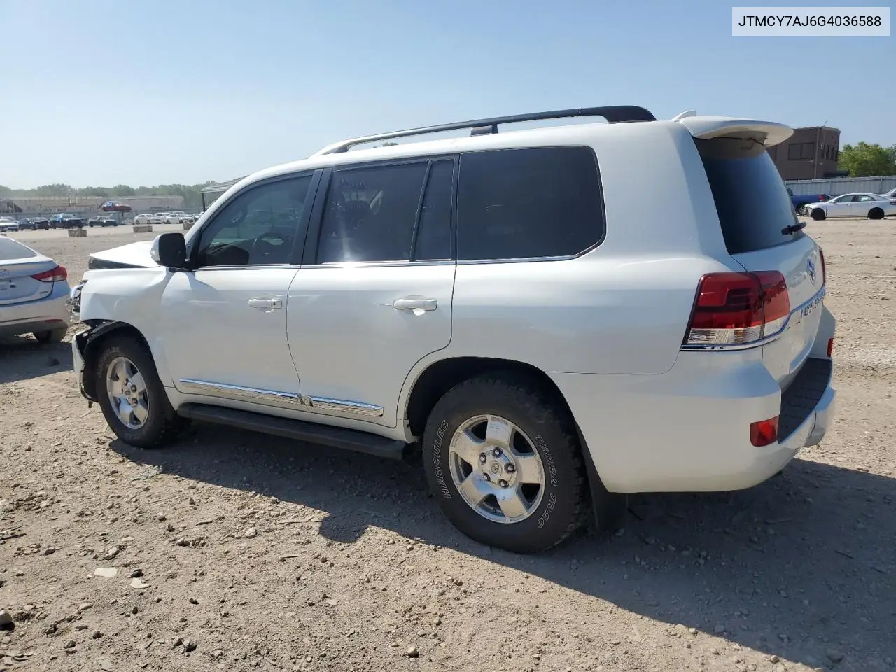 2016 Toyota Land Cruiser VIN: JTMCY7AJ6G4036588 Lot: 63081035