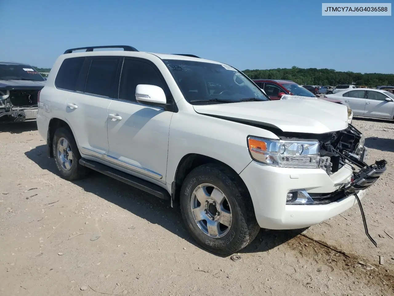 2016 Toyota Land Cruiser VIN: JTMCY7AJ6G4036588 Lot: 63081035