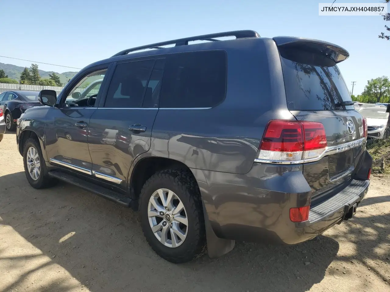 2017 Toyota Land Cruiser VIN: JTMCY7AJXH4048857 Lot: 52588945