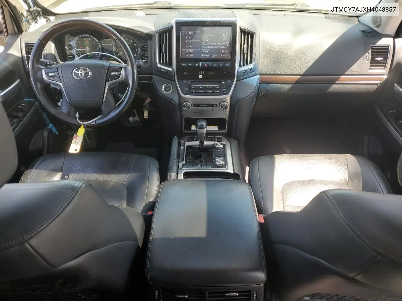 2017 Toyota Land Cruiser VIN: JTMCY7AJXH4048857 Lot: 52588945