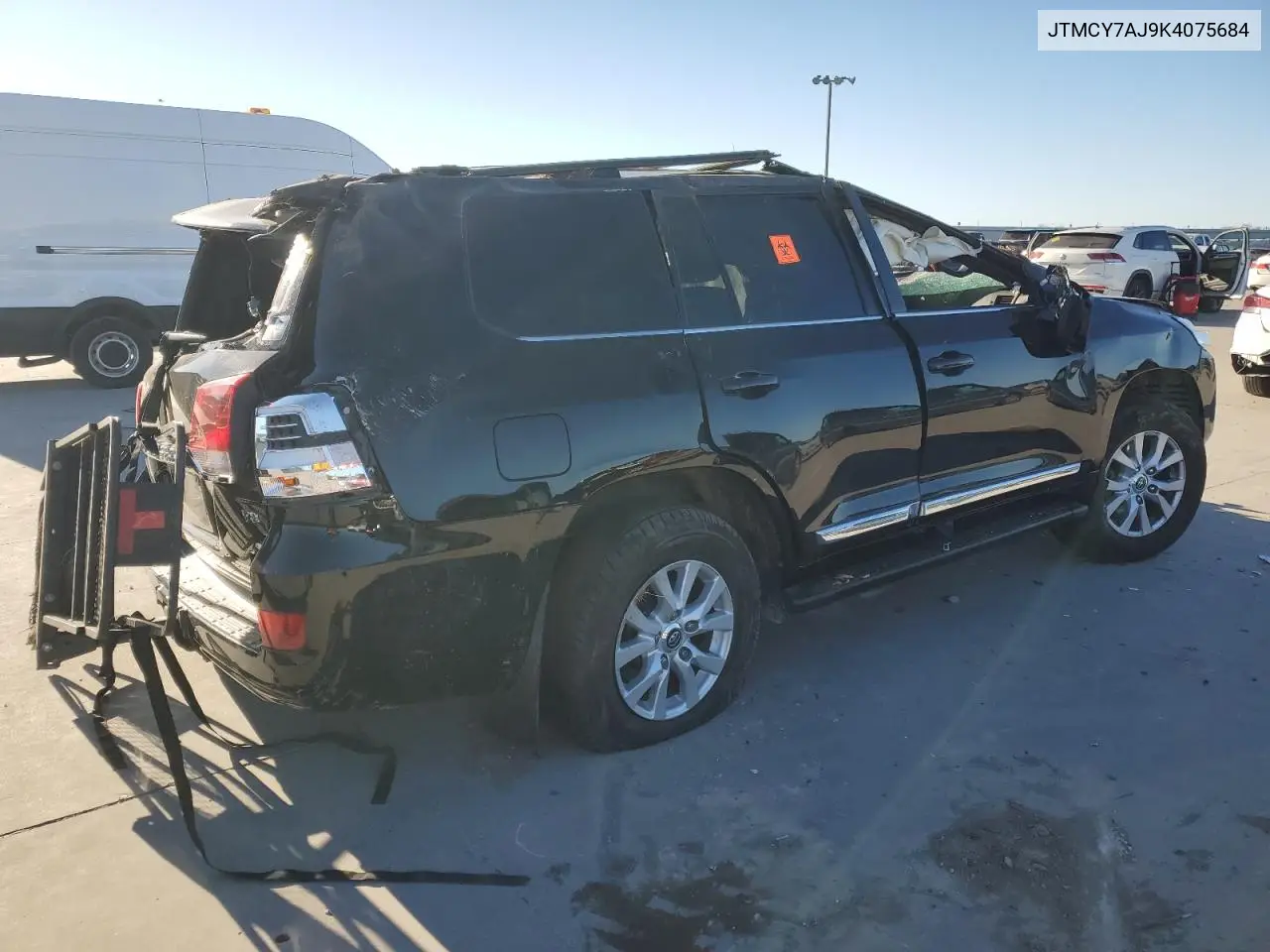 2019 Toyota Land Cruiser Vx-R VIN: JTMCY7AJ9K4075684 Lot: 42221665