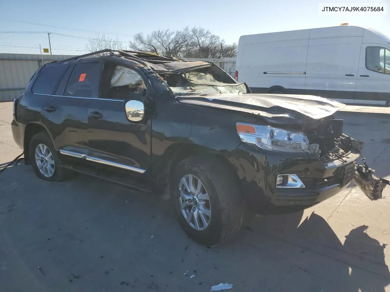 2019 Toyota Land Cruiser Vx-R VIN: JTMCY7AJ9K4075684 Lot: 42221665