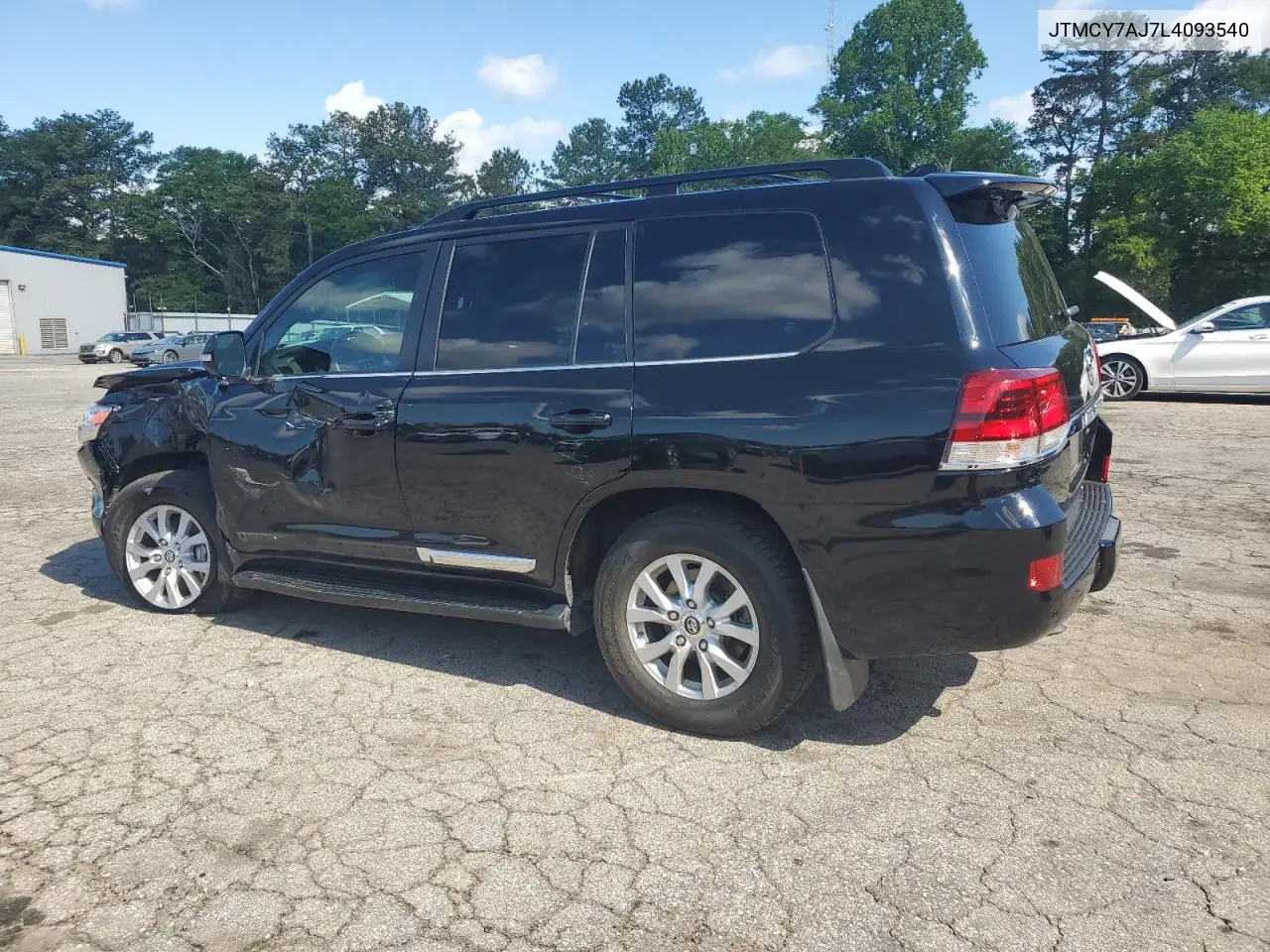 2020 Toyota Land Cruiser Vx-R VIN: JTMCY7AJ7L4093540 Lot: 55211865