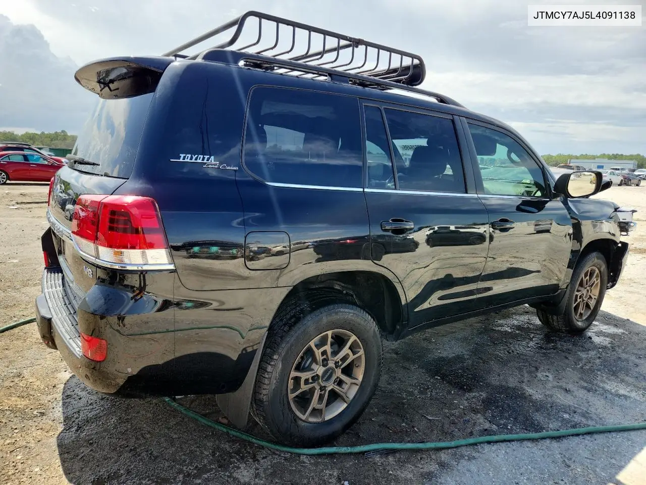 2020 Toyota Land Cruiser Vx-R VIN: JTMCY7AJ5L4091138 Lot: 63216495