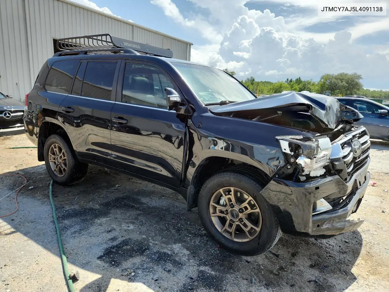2020 Toyota Land Cruiser Vx-R VIN: JTMCY7AJ5L4091138 Lot: 63216495