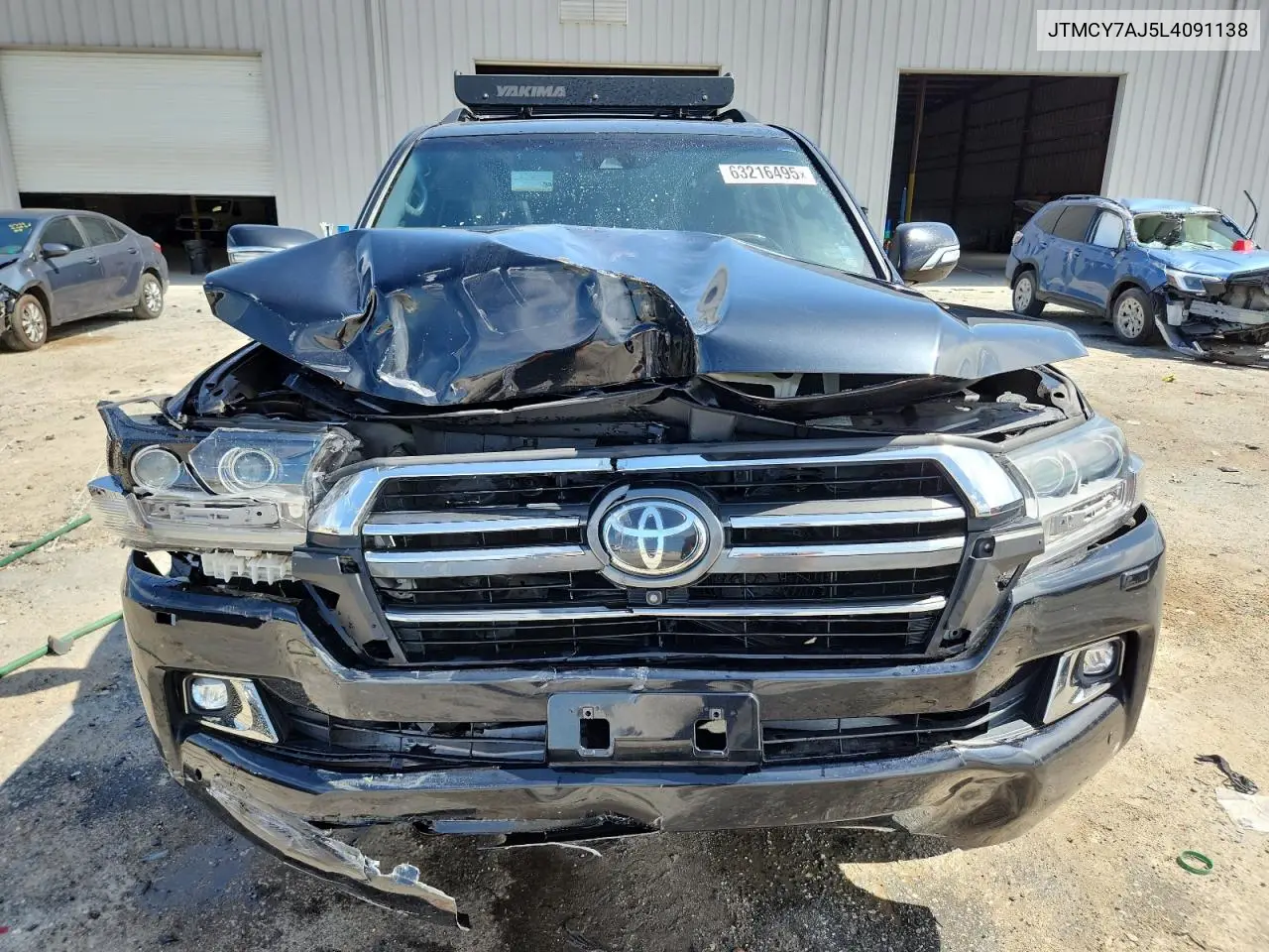 2020 Toyota Land Cruiser Vx-R VIN: JTMCY7AJ5L4091138 Lot: 63216495