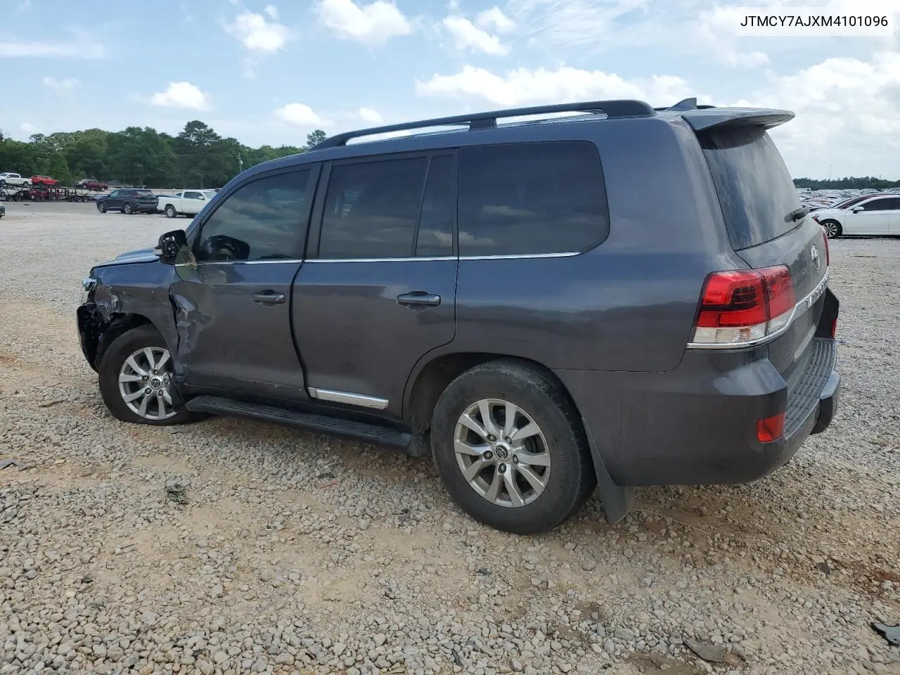 2021 Toyota Land Cruiser Vx-R VIN: JTMCY7AJXM4101096 Lot: 54346005