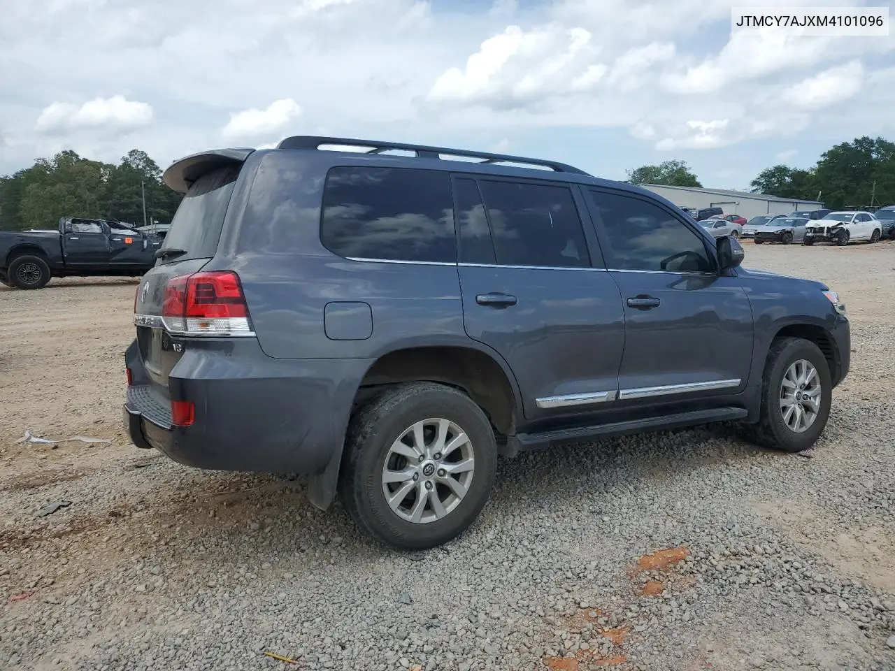 2021 Toyota Land Cruiser Vx-R VIN: JTMCY7AJXM4101096 Lot: 54346005