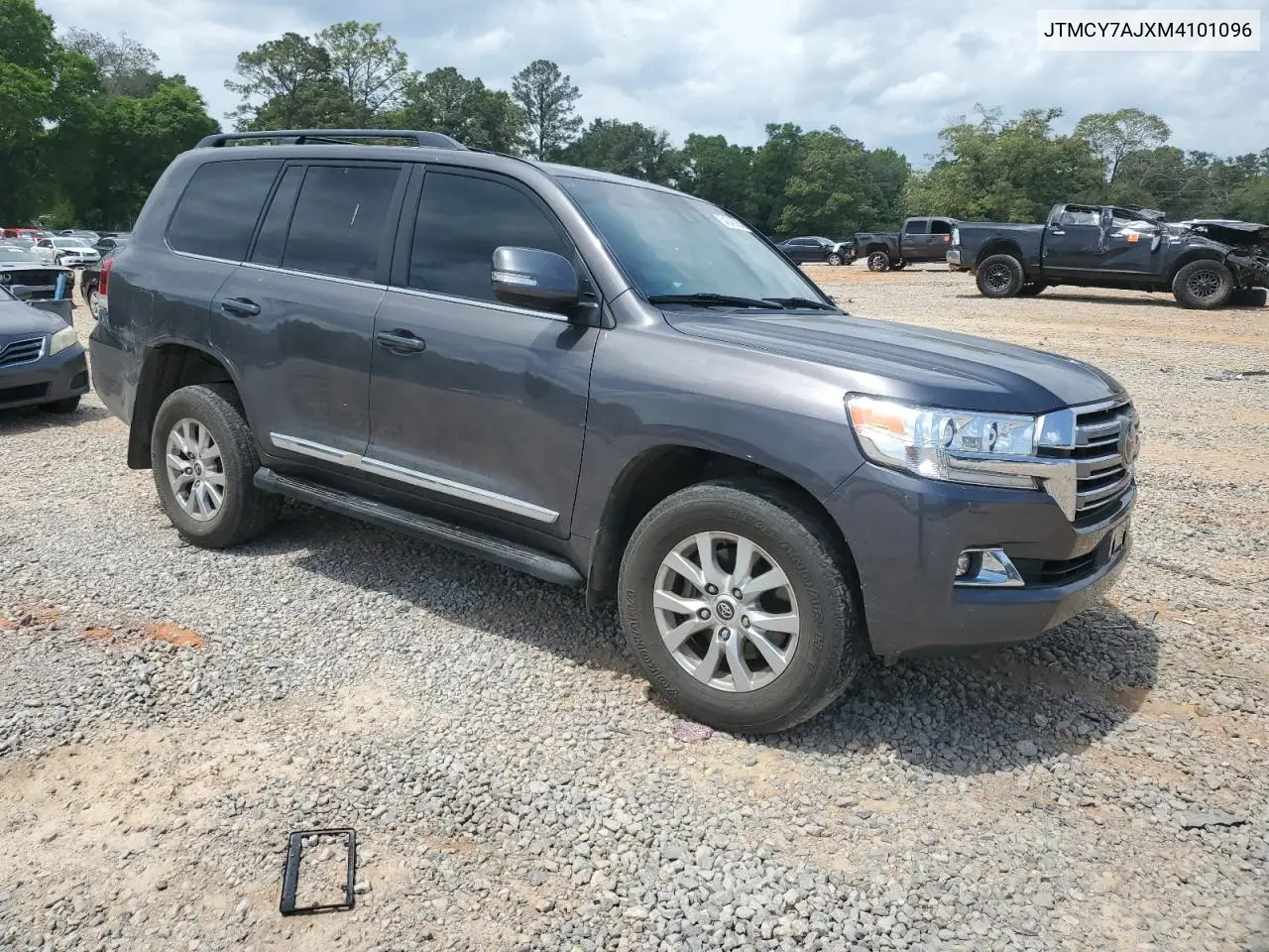 2021 Toyota Land Cruiser Vx-R VIN: JTMCY7AJXM4101096 Lot: 54346005