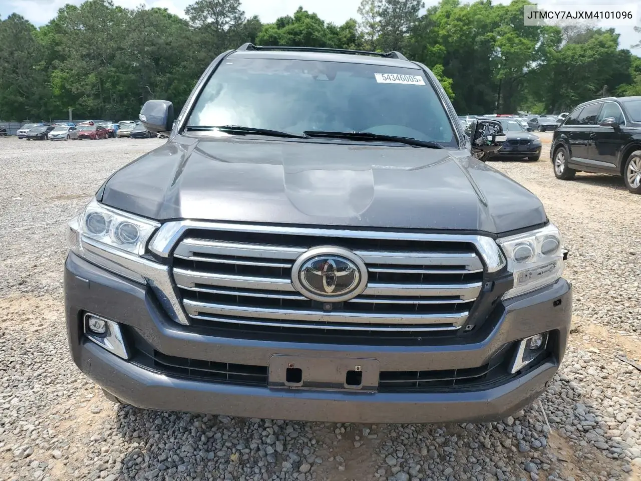 2021 Toyota Land Cruiser Vx-R VIN: JTMCY7AJXM4101096 Lot: 54346005