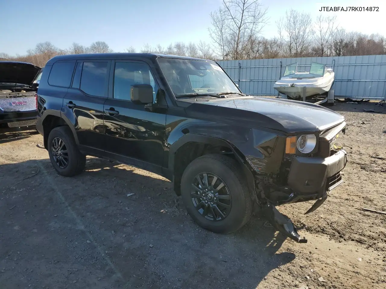 2024 Toyota Land Cruiser Base VIN: JTEABFAJ7RK014872 Lot: 44523325