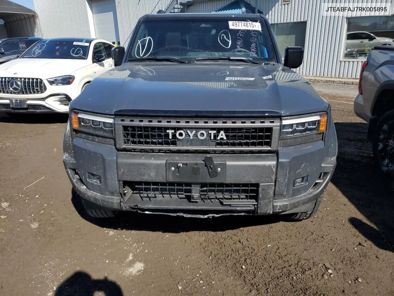 2024 Toyota Land Cruiser Base VIN: JTEABFAJ7RK005895 Lot: 49774815