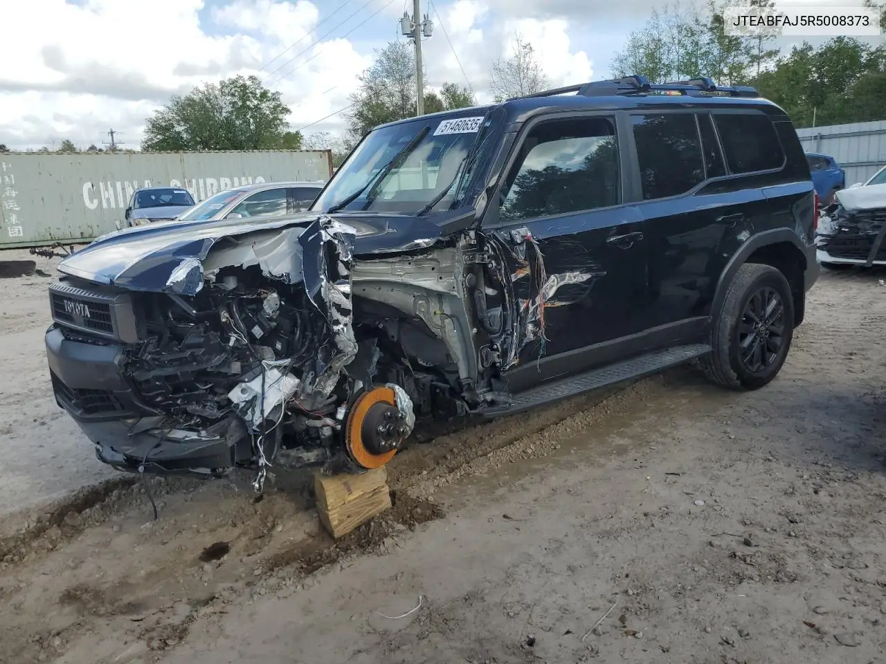 2024 Toyota Land Cruiser Base VIN: JTEABFAJ5R5008373 Lot: 51460635
