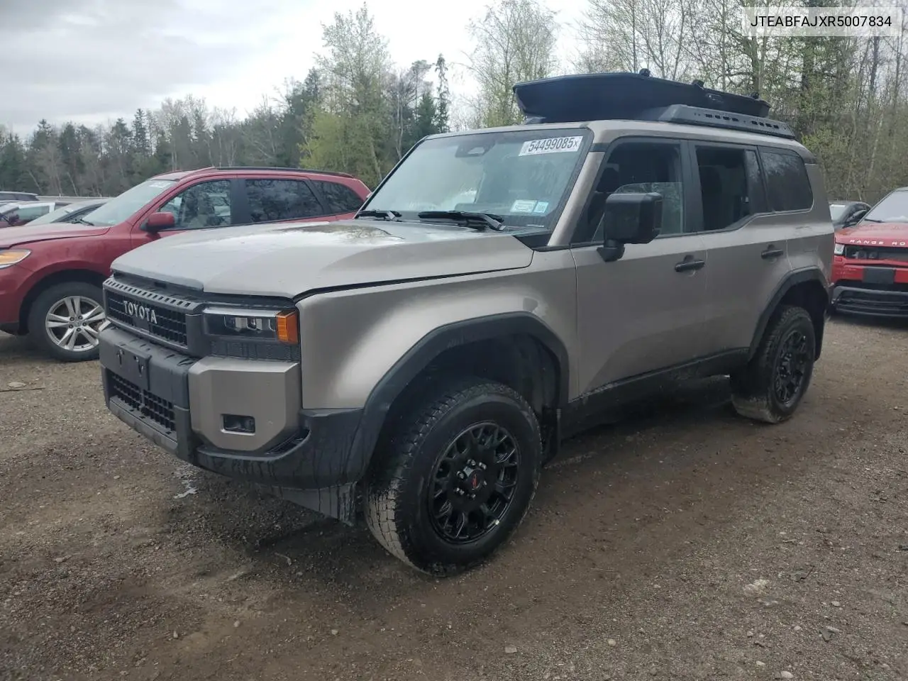 2024 Toyota Land Cruiser Base VIN: JTEABFAJXR5007834 Lot: 54499085