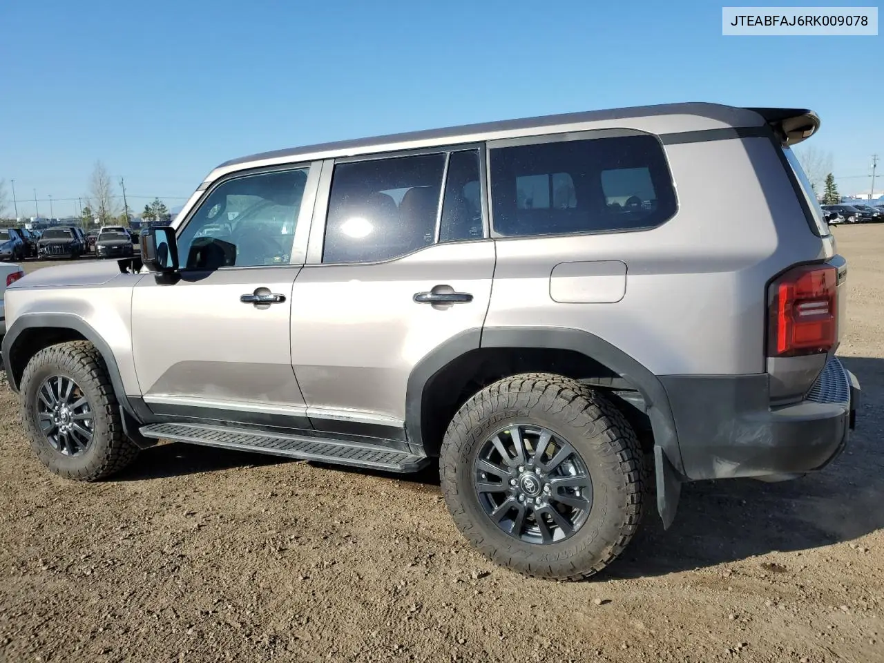 2024 Toyota Land Cruiser Base VIN: JTEABFAJ6RK009078 Lot: 55636935