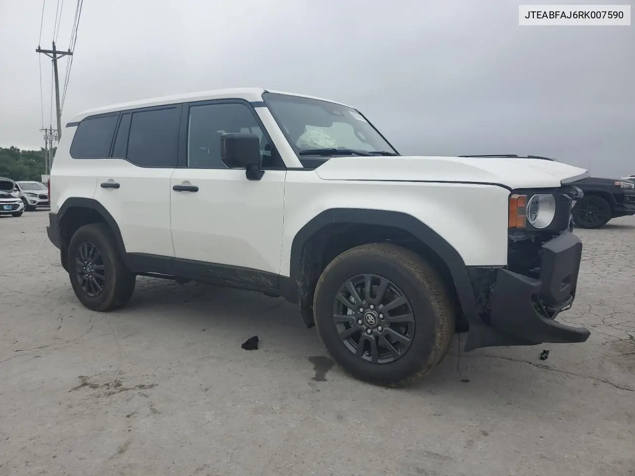 2024 Toyota Land Cruiser Base VIN: JTEABFAJ6RK007590 Lot: 56759265