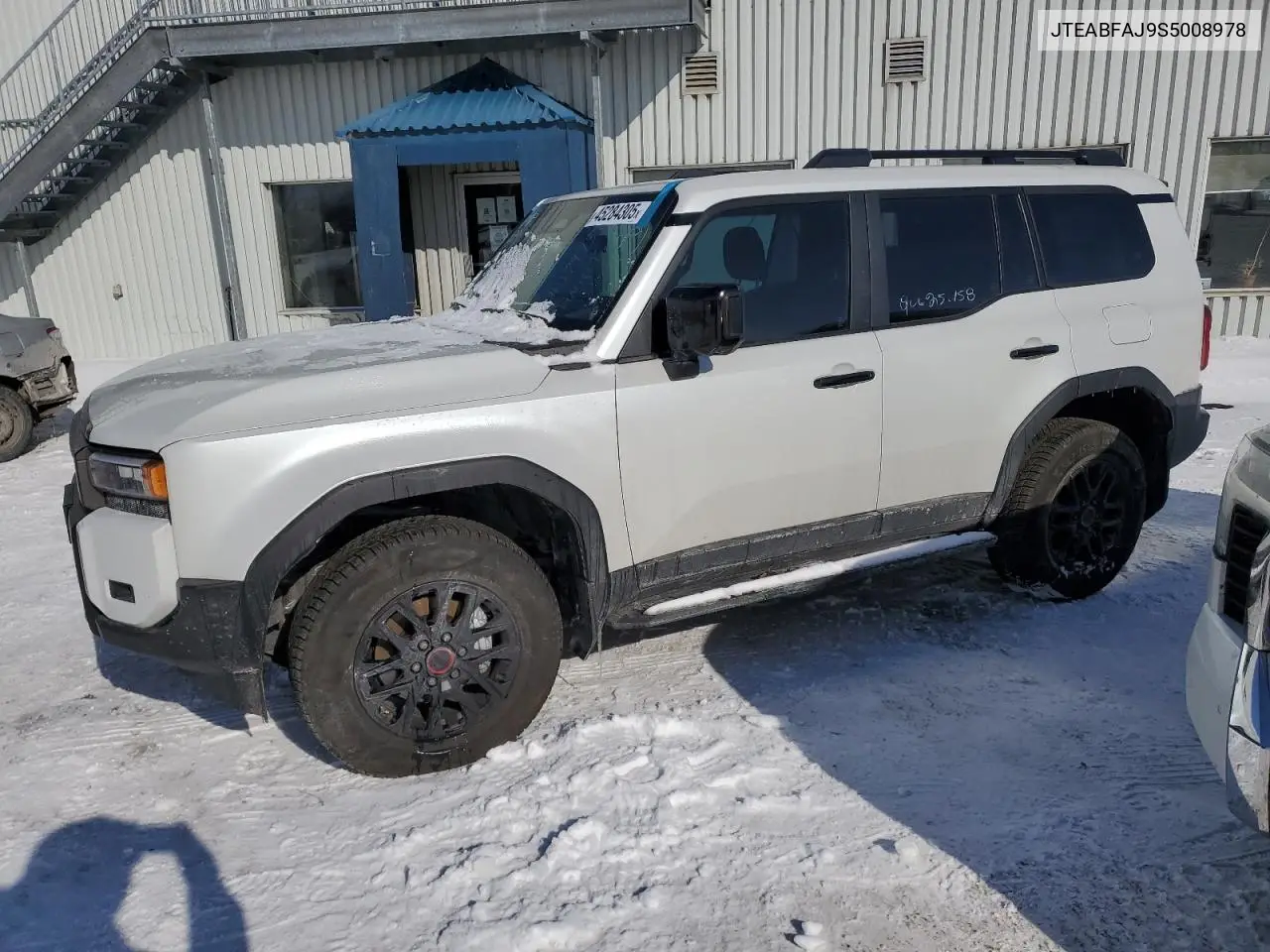 2025 Toyota Land Cruiser Base VIN: JTEABFAJ9S5008978 Lot: 45284305