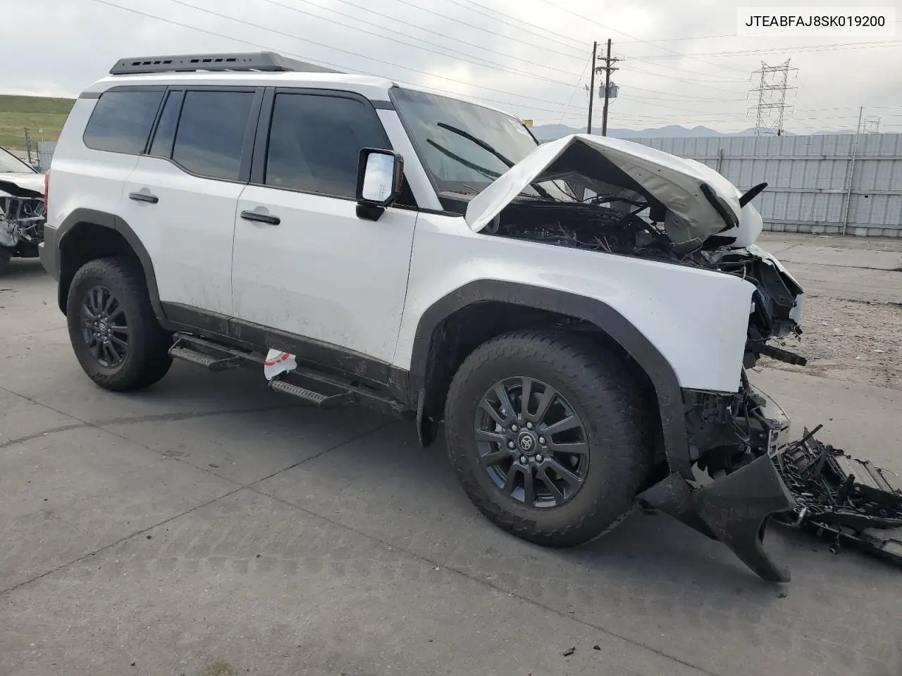 2025 Toyota Land Cruiser Base VIN: JTEABFAJ8SK019200 Lot: 54435195