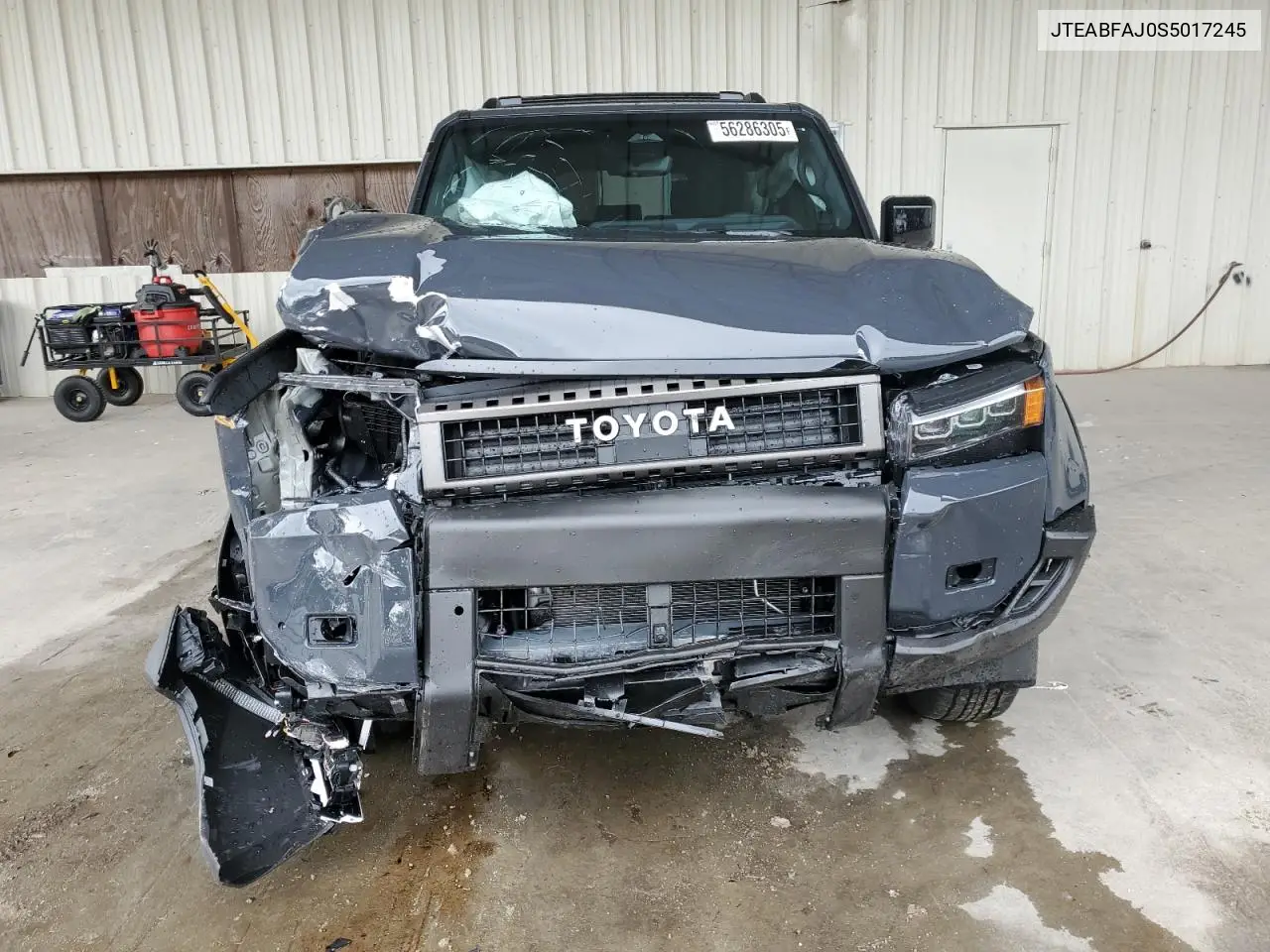 2025 Toyota Land Cruiser Base VIN: JTEABFAJ0S5017245 Lot: 56286305