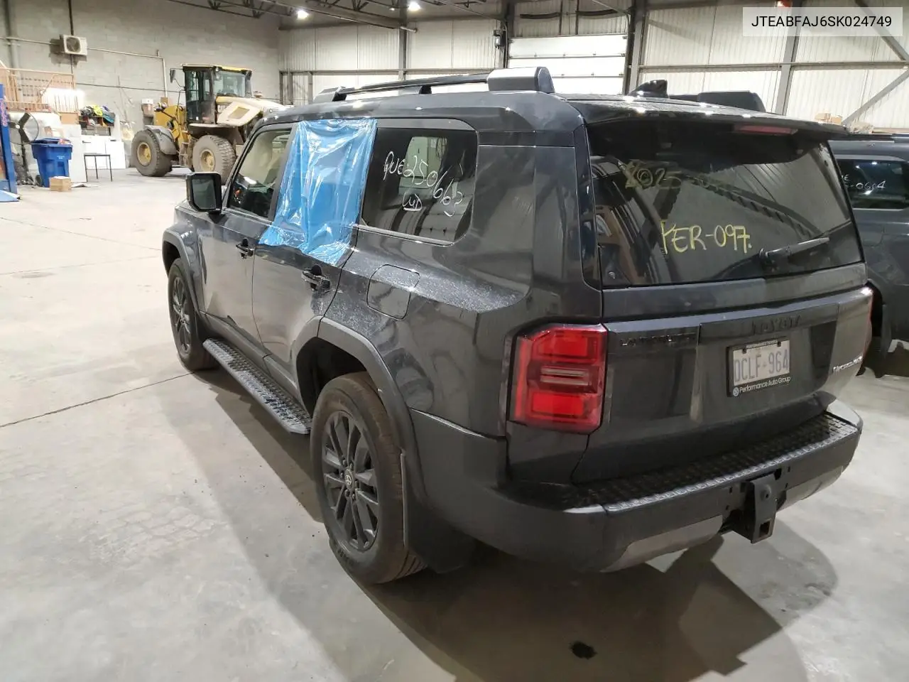 2025 Toyota Land Cruiser Base VIN: JTEABFAJ6SK024749 Lot: 56533635