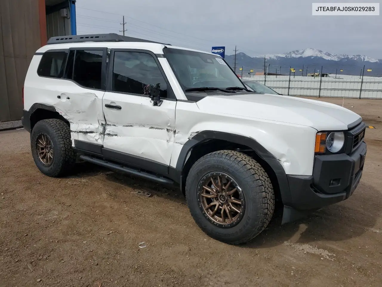 2025 Toyota Land Cruiser Base VIN: JTEABFAJ0SK029283 Lot: 56642275