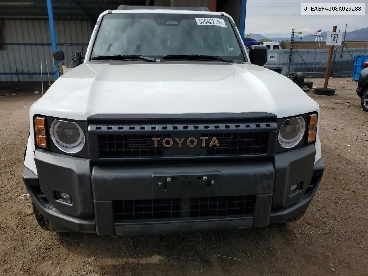 2025 Toyota Land Cruiser Base VIN: JTEABFAJ0SK029283 Lot: 56642275