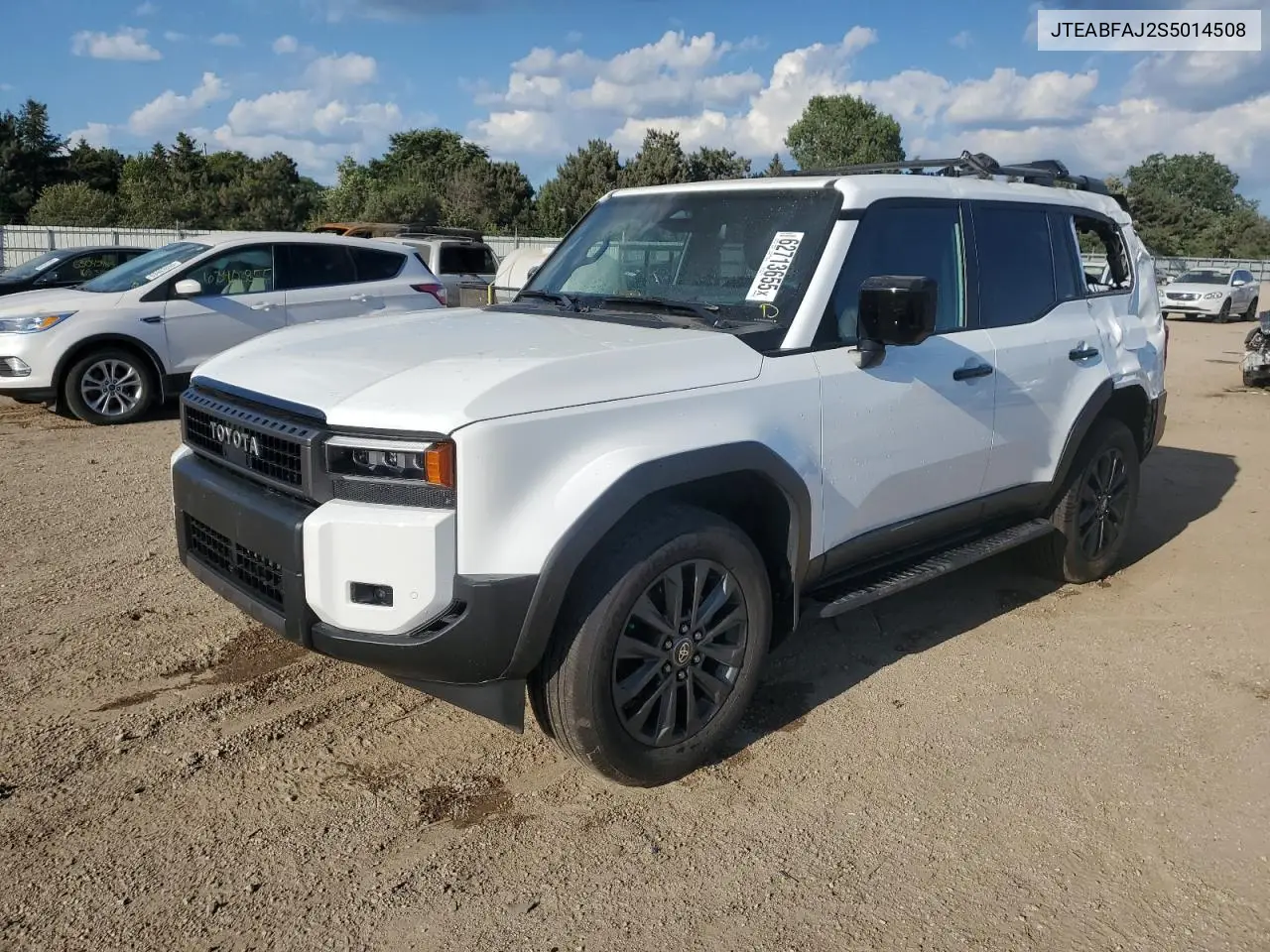 2025 Toyota Land Cruiser Base VIN: JTEABFAJ2S5014508 Lot: 62713655