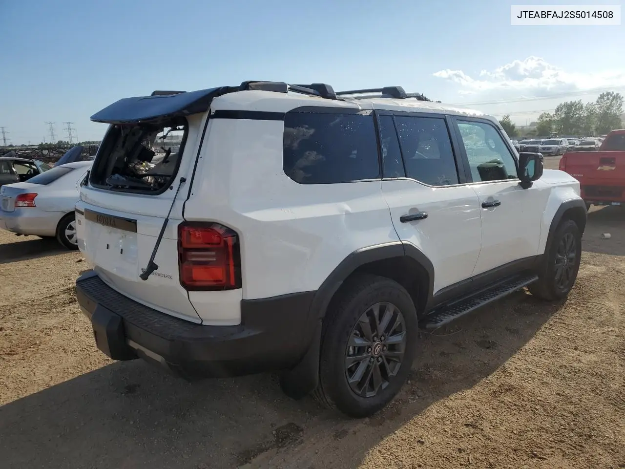 2025 Toyota Land Cruiser Base VIN: JTEABFAJ2S5014508 Lot: 62713655