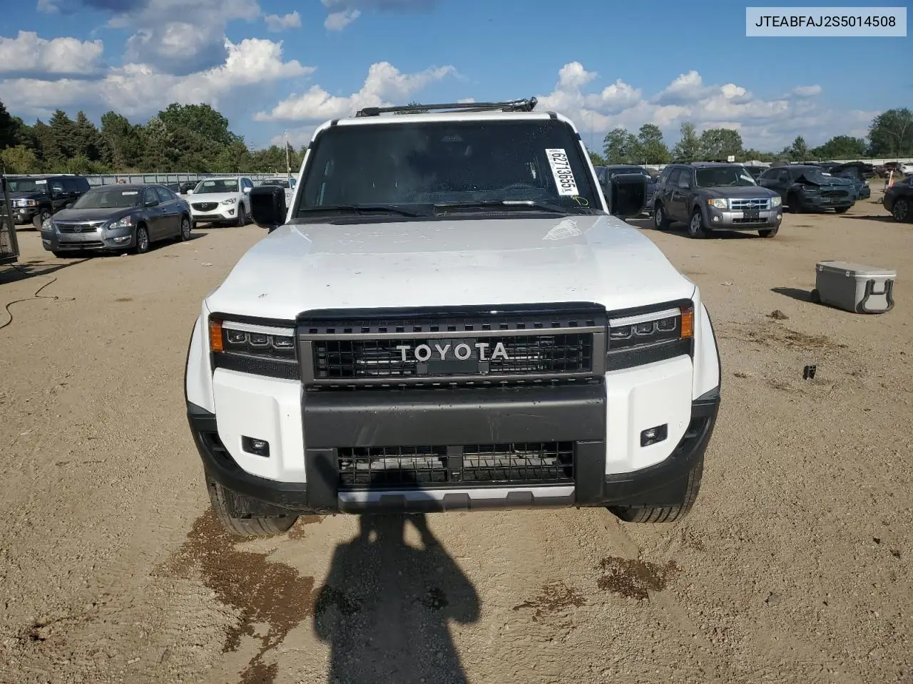 2025 Toyota Land Cruiser Base VIN: JTEABFAJ2S5014508 Lot: 62713655