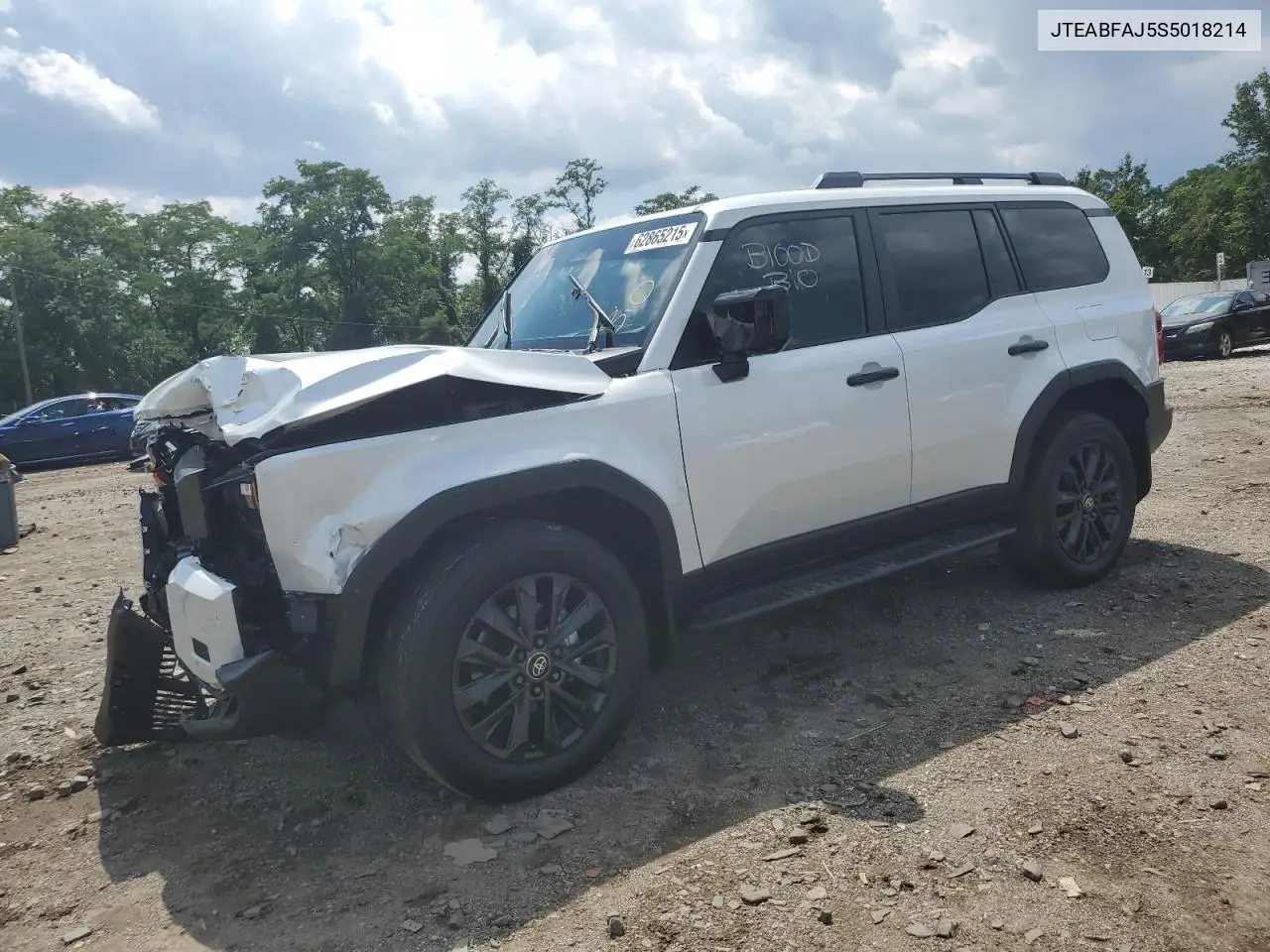 2025 Toyota Land Cruiser Base VIN: JTEABFAJ5S5018214 Lot: 62865215