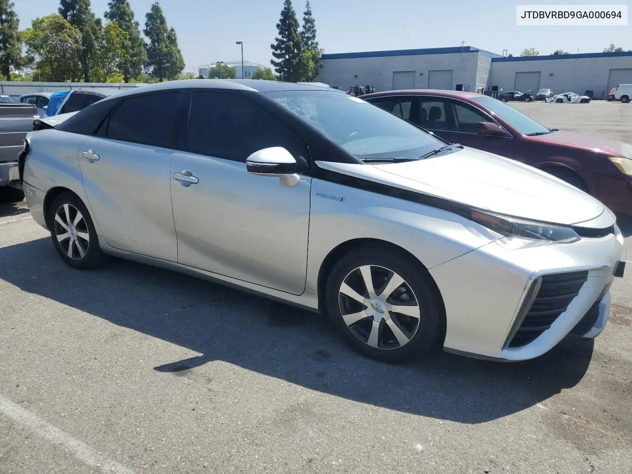 2016 Toyota Mirai VIN: JTDBVRBD9GA000694 Lot: 57515245
