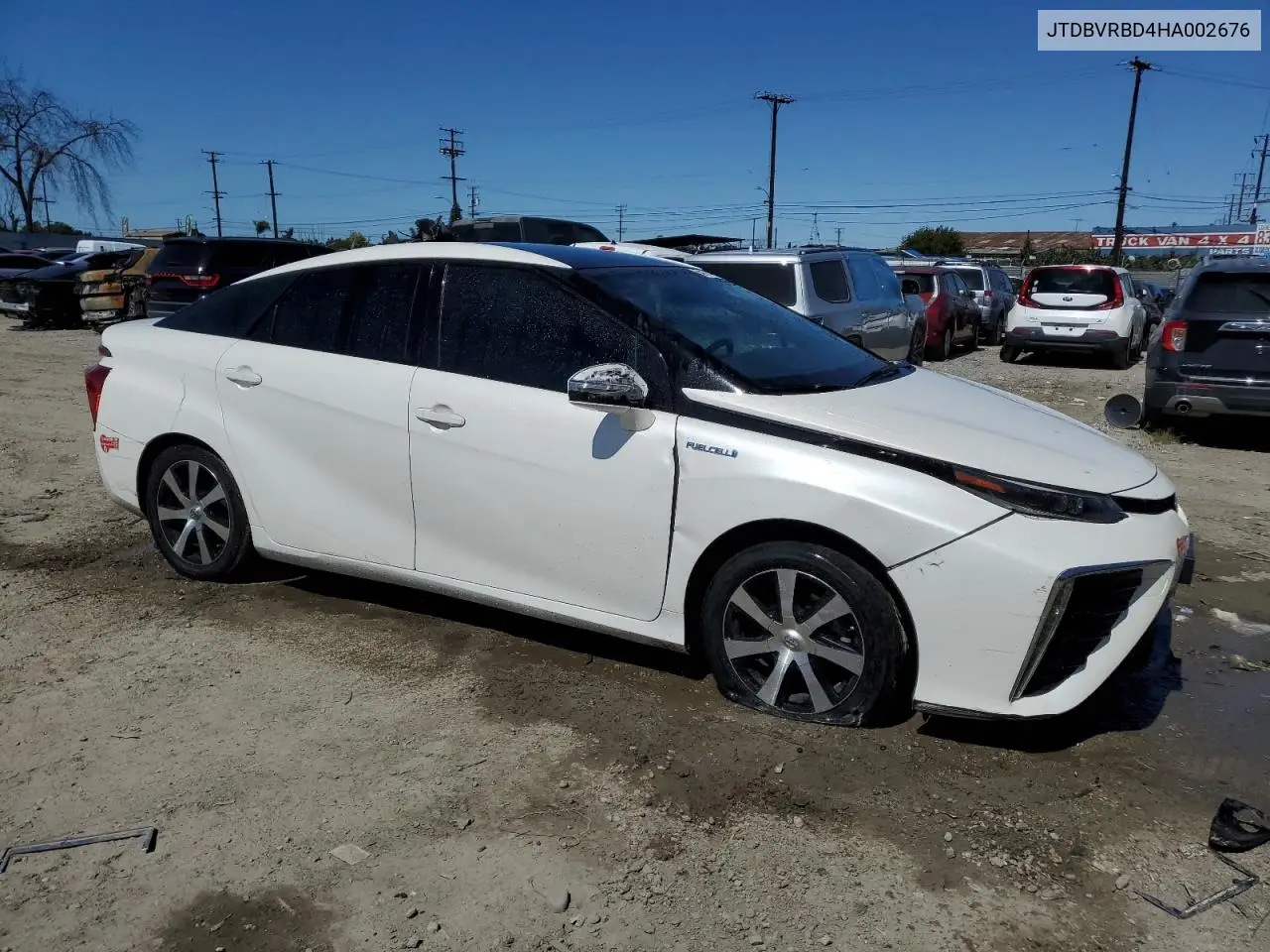 2017 Toyota Mirai VIN: JTDBVRBD4HA002676 Lot: 49674925