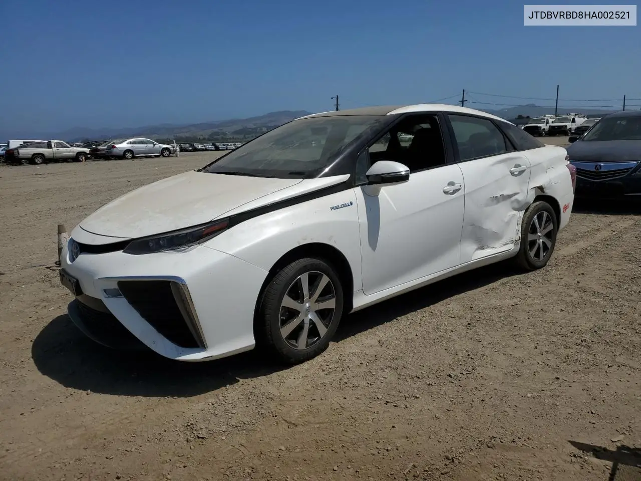 2017 Toyota Mirai VIN: JTDBVRBD8HA002521 Lot: 51705345