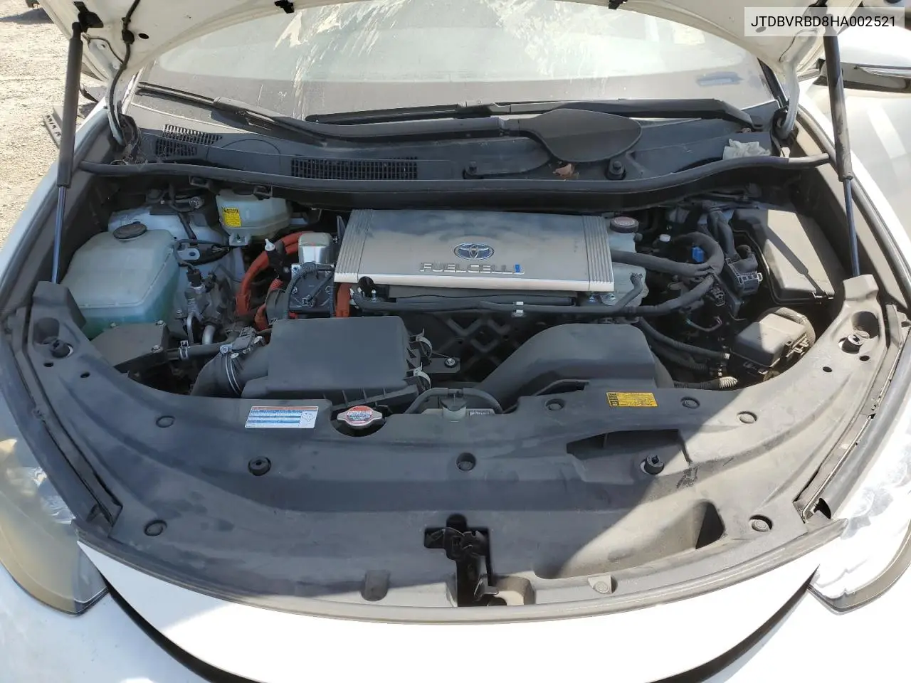 2017 Toyota Mirai VIN: JTDBVRBD8HA002521 Lot: 51705345